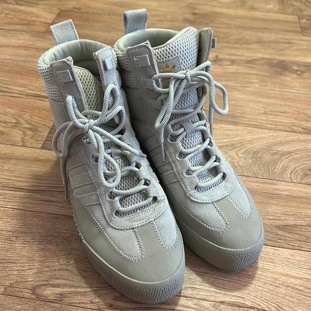 Adidas High-Top Athletic Shoes